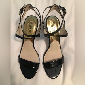 MICHAEL by Michael Kors patent leather heel